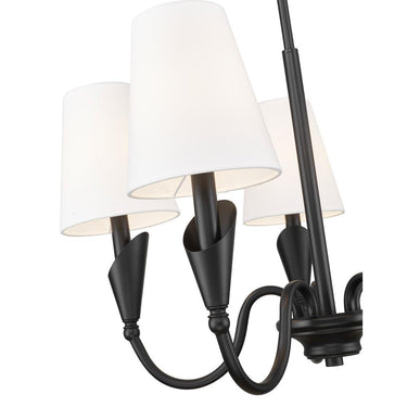 Z-Lite Claudelle 24" 5 Light Chandelier 3