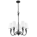 Z-Lite Claudelle 24" 5 Light Chandelier 4