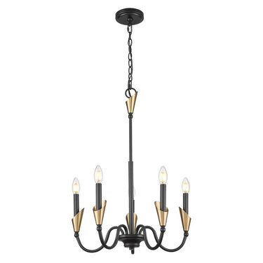 Z-Lite Claudelle 24" 5 Light Chandelier 9
