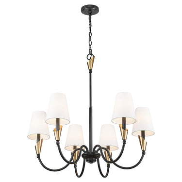 Z-Lite Claudelle 32" 6 Light Chandelier 10