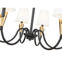 Z-Lite Claudelle 32" 6 Light Chandelier 11