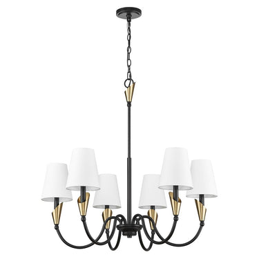 Z-Lite Claudelle 32" 6 Light Chandelier 12