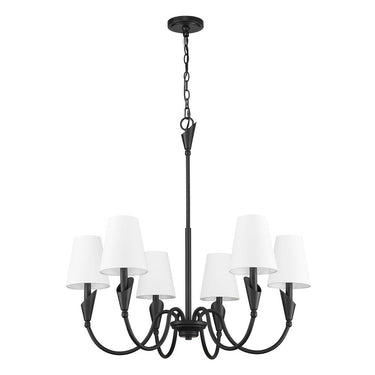 Z-Lite Claudelle 32" 6 Light Chandelier 4