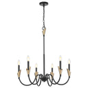 Z-Lite Claudelle 32" 6 Light Chandelier 9
