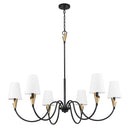 Z-Lite Claudelle 46" 6 Light Chandelier 12