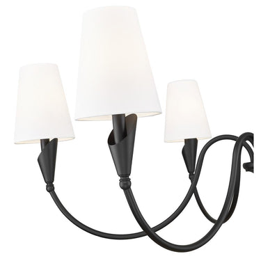 Z-Lite Claudelle 46" 6 Light Chandelier 3