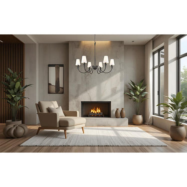 Z-Lite Claudelle 46" 6 Light Chandelier 5