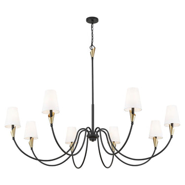 Z-Lite Claudelle 65" 8 Light Chandelier 10