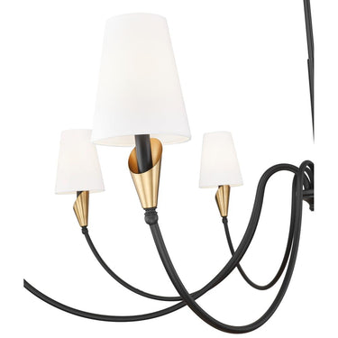 Z-Lite Claudelle 65" 8 Light Chandelier 11