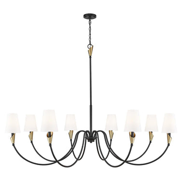 Z-Lite Claudelle 65" 8 Light Chandelier 8