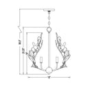 Z-Lite Claudine 4 Light Chandelier image 7