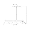 Z-Lite Cobalt 13.5" 3 Light Billiard - 152-BILL-D14SHADE 6