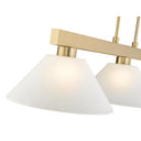 Z-Lite Cobalt 14.25" 3 Light Billiard - 152-BILL-A14SHADE 16