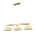 Z-Lite Cobalt 14.25" 3 Light Billiard - 152-BILL-A14SHADE 