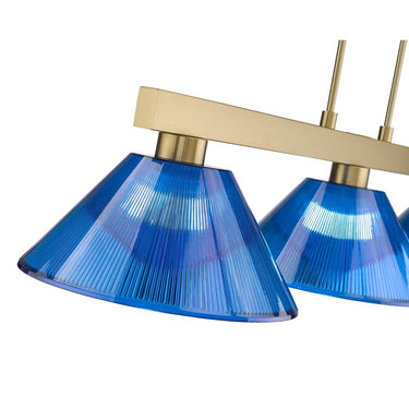 Z-Lite Cobalt 14.25" 3 Light Billiard - 152-BILL-ARCSHADE 3