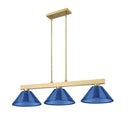 Z-Lite Cobalt 14.25" 3 Light Billiard - 152-BILL-ARCSHADE 4