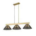 Z-Lite Cobalt 14.25" 3 Light Billiard - 152-BILL-ARCSHADE 7