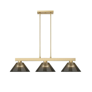 Z-Lite Cobalt 14.25" 3 Light Billiard - 152-BILL-ARCSHADE 8