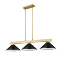 Z-Lite Cobalt 14.25" 3 Light Billiard - 152-BILL-MSHADE 16