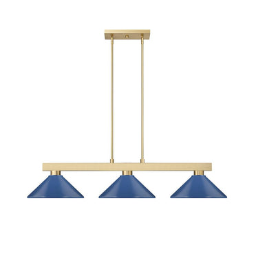Z-Lite Cobalt 14.25" 3 Light Billiard - 152-BILL-MSHADE 19