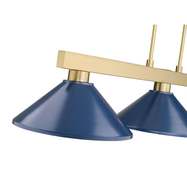 Z-Lite Cobalt 14.25" 3 Light Billiard - 152-BILL-MSHADE 21