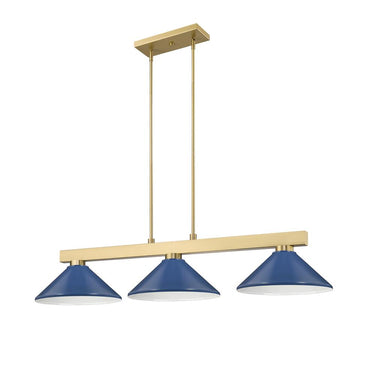 Z-Lite Cobalt 14.25" 3 Light Billiard - 152-BILL-MSHADE 22