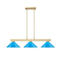 Z-Lite Cobalt 14.25" 3 Light Billiard - 152-BILL-MSHADE 8
