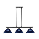 Z-Lite Cobalt 14" 3 Light Billiard - 152-BILL-ARCSHADE 10