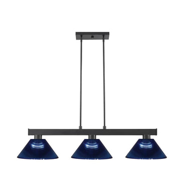 Z-Lite Cobalt 14" 3 Light Billiard - 152-BILL-ARCSHADE 10