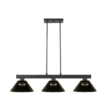 Z-Lite Cobalt 14" 3 Light Billiard - 152-BILL-ARCSHADE 11