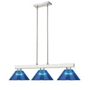 Z-Lite Cobalt 14" 3 Light Billiard - 152-BILL-ARCSHADE 2
