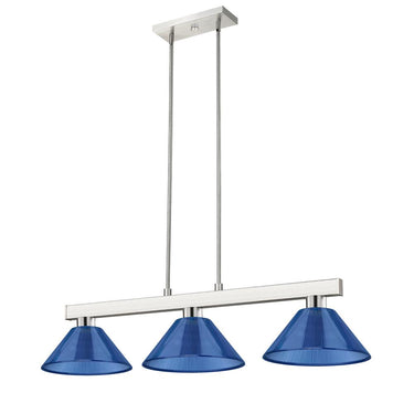 Z-Lite Cobalt 14" 3 Light Billiard - 152-BILL-ARCSHADE 4