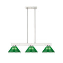 Z-Lite Cobalt 14" 3 Light Billiard - 152-BILL-ARCSHADE 7