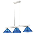 Z-Lite Cobalt 14" 3 Light Billiard - 152-BILL-ARCSHADE 