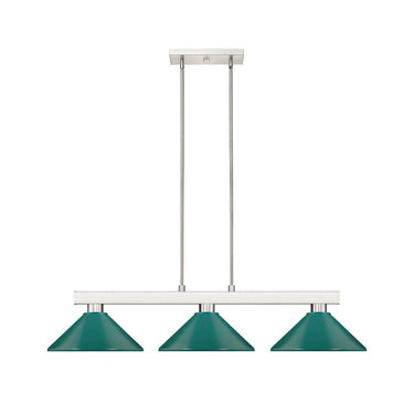 Z-Lite Cobalt 14" 3 Light Billiard - 152-BILL-MSHADE 1