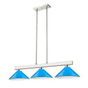 Z-Lite Cobalt 14" 3 Light Billiard - 152-BILL-MSHADE 10