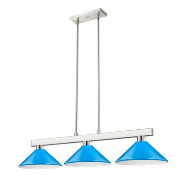 Z-Lite Cobalt 14" 3 Light Billiard - 152-BILL-MSHADE 10