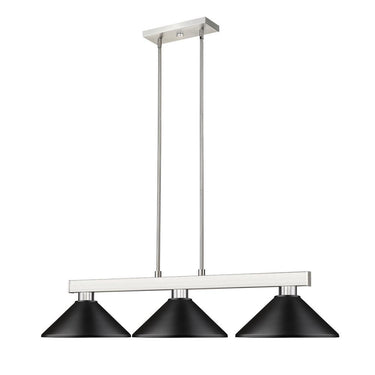 Z-Lite Cobalt 14" 3 Light Billiard - 152-BILL-MSHADE 14