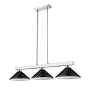 Z-Lite Cobalt 14" 3 Light Billiard - 152-BILL-MSHADE 16