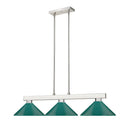 Z-Lite Cobalt 14" 3 Light Billiard - 152-BILL-MSHADE 2