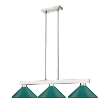 Z-Lite Cobalt 14" 3 Light Billiard - 152-BILL-MSHADE 2