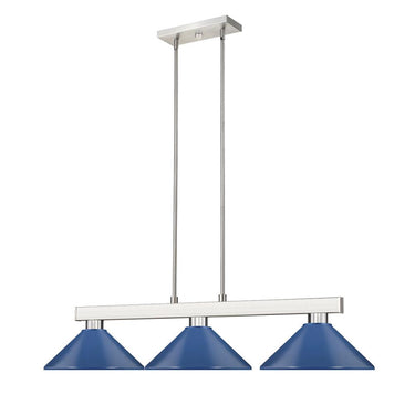 Z-Lite Cobalt 14" 3 Light Billiard - 152-BILL-MSHADE 20