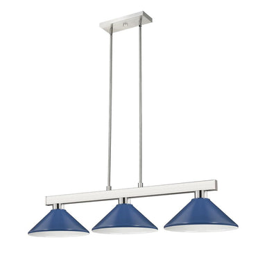 Z-Lite Cobalt 14" 3 Light Billiard - 152-BILL-MSHADE 22