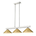 Z-Lite Cobalt 14" 3 Light Billiard - 152-BILL-MSHADE 24