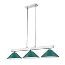 Z-Lite Cobalt 14" 3 Light Billiard - 152-BILL-MSHADE 4