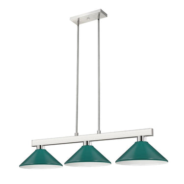 Z-Lite Cobalt 14" 3 Light Billiard - 152-BILL-MSHADE 4