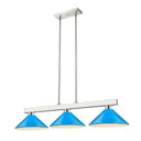 Z-Lite Cobalt 14" 3 Light Billiard - 152-BILL-MSHADE 6