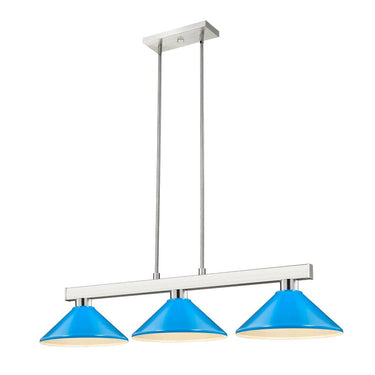 Z-Lite Cobalt 14" 3 Light Billiard - 152-BILL-MSHADE 6