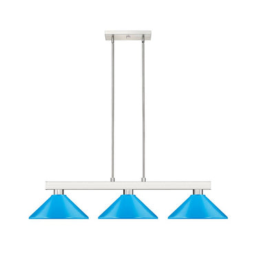 Z-Lite Cobalt 14" 3 Light Billiard - 152-BILL-MSHADE 7