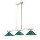 Z-Lite Cobalt 14" 3 Light Billiard - 152-BILL-MSHADE 